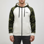 Camo fleecejack voor heren