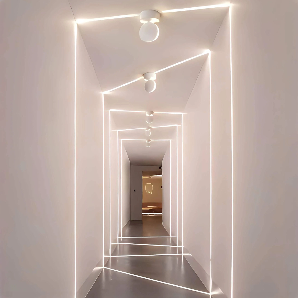 Slimme led-stripverlichting met 360° projectie