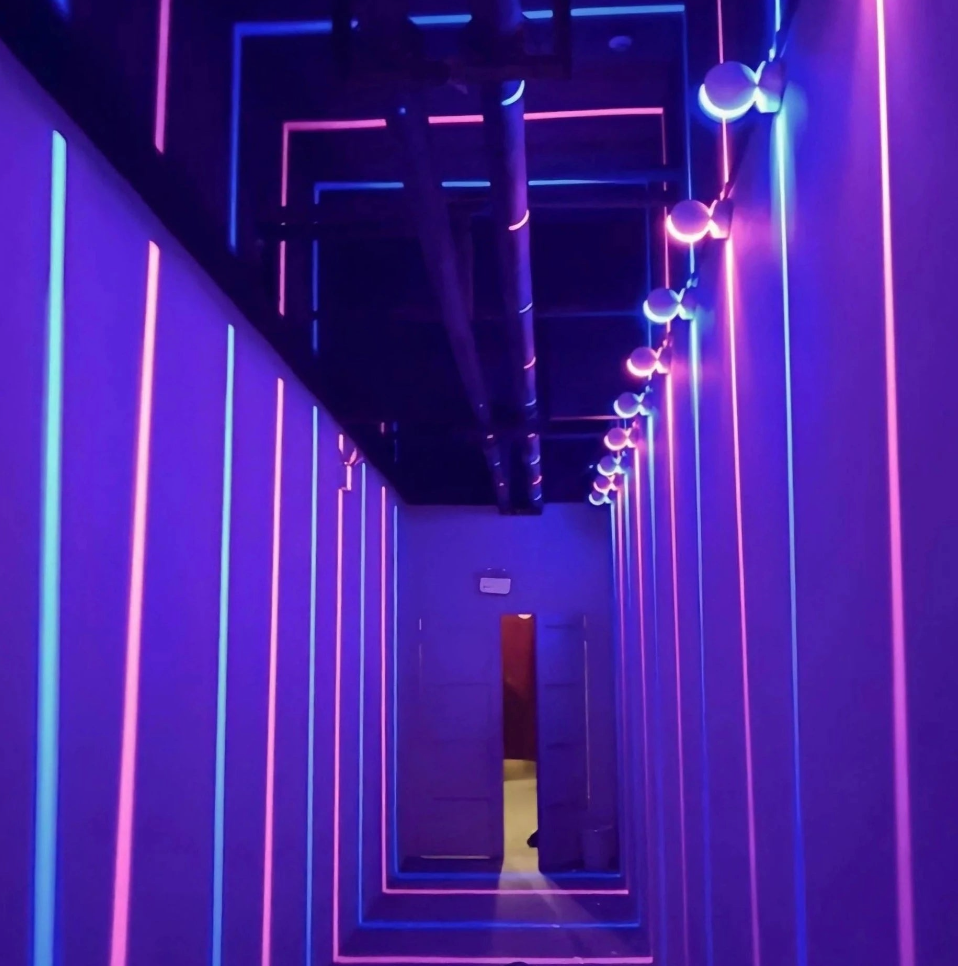 Slimme led-stripverlichting met 360° projectie