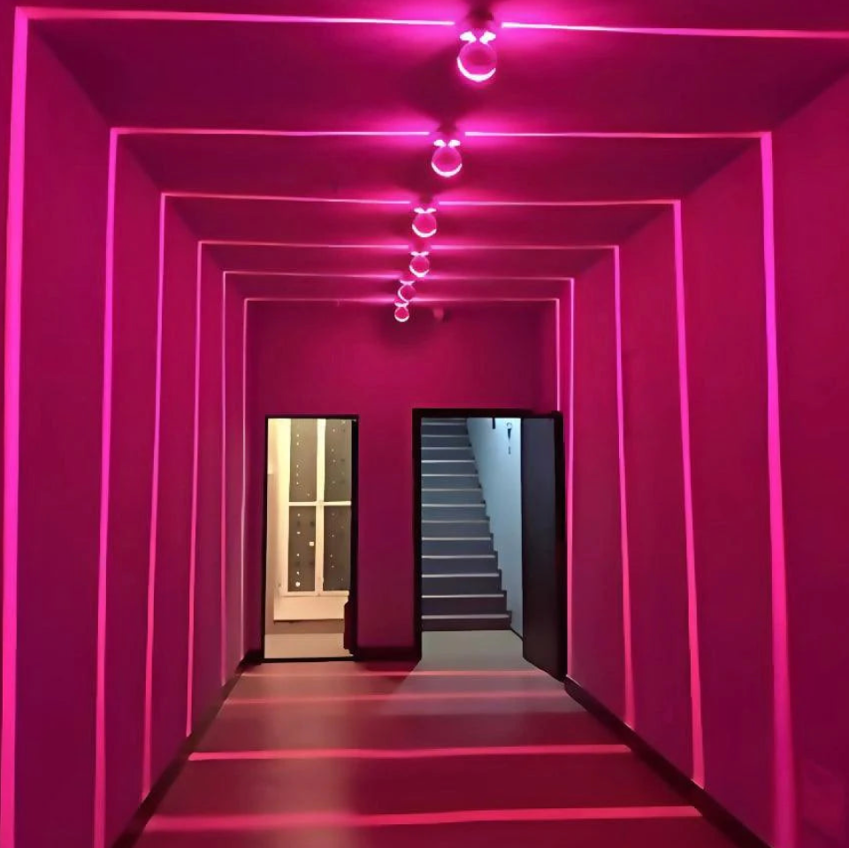 Slimme led-stripverlichting met 360° projectie