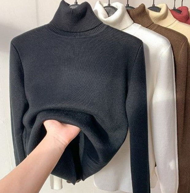 Winter fleece gebreide coltrui