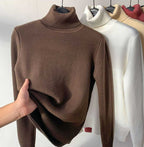 Winter fleece gebreide coltrui