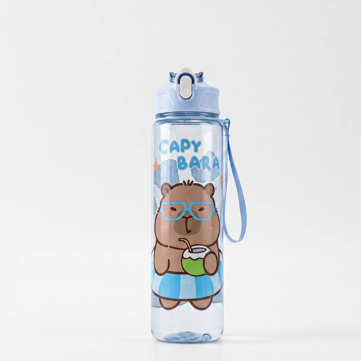 Kinderwaterfles met capybara-print
