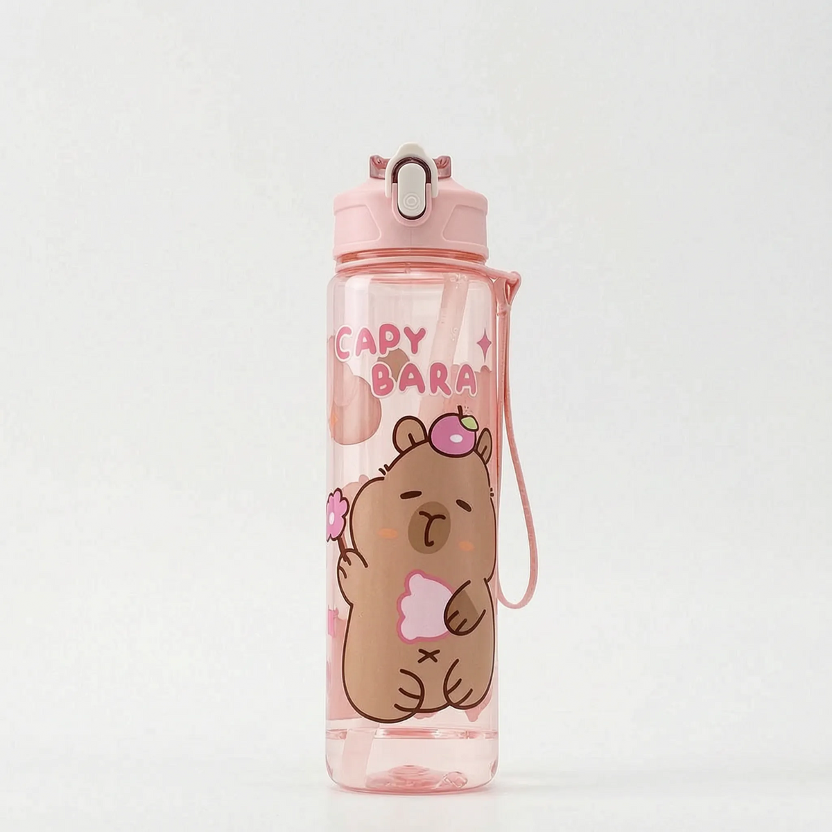 Kinderwaterfles met capybara-print
