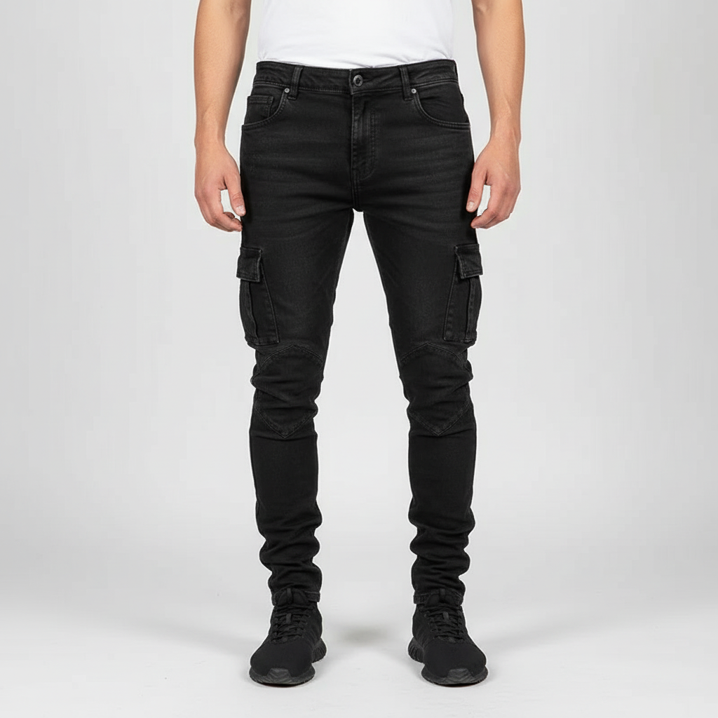 Cargo-Jeans met zakken