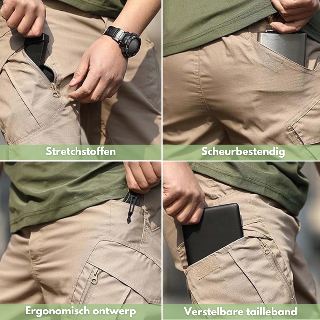 Tactical outdoor heren cargobroek