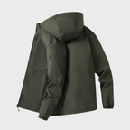 Casual herenjas met capuchon