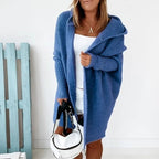 Casual dames vest met capuchon