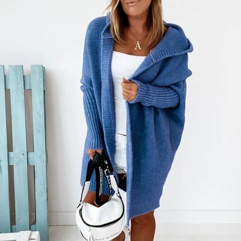 Casual dames vest met capuchon