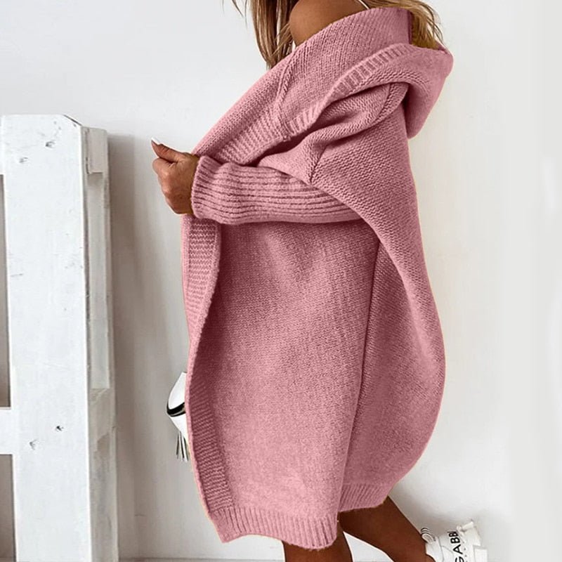 Casual dames vest met capuchon