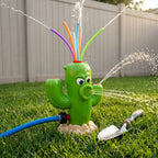 Cartooneske cactus watersproeier