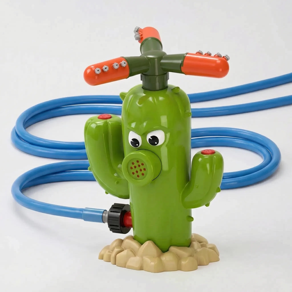 Cartooneske cactus watersproeier