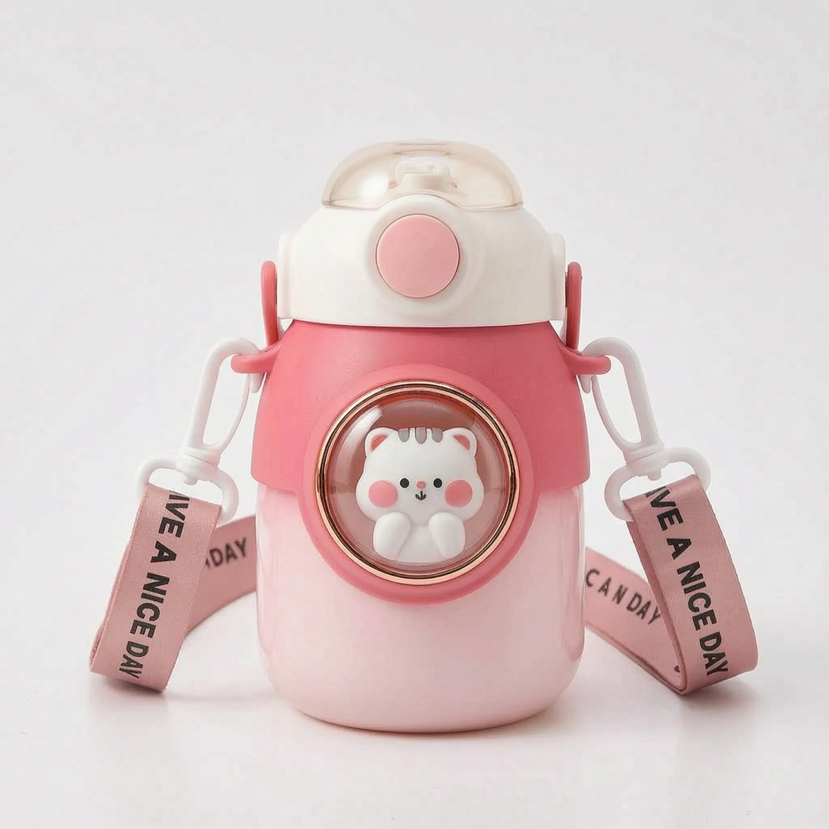 Kinderwaterfles met tekenfilmfiguur