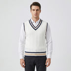 Casual college-stijl gilet – Liva