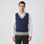Casual college-stijl gilet – Liva