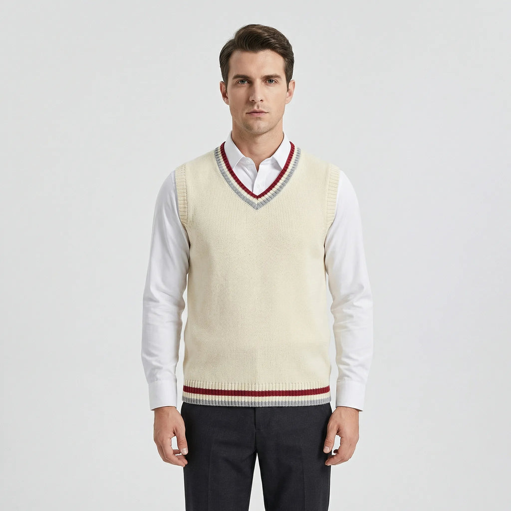 Casual college-stijl gilet – Liva