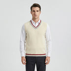 Casual college-stijl gilet – Liva