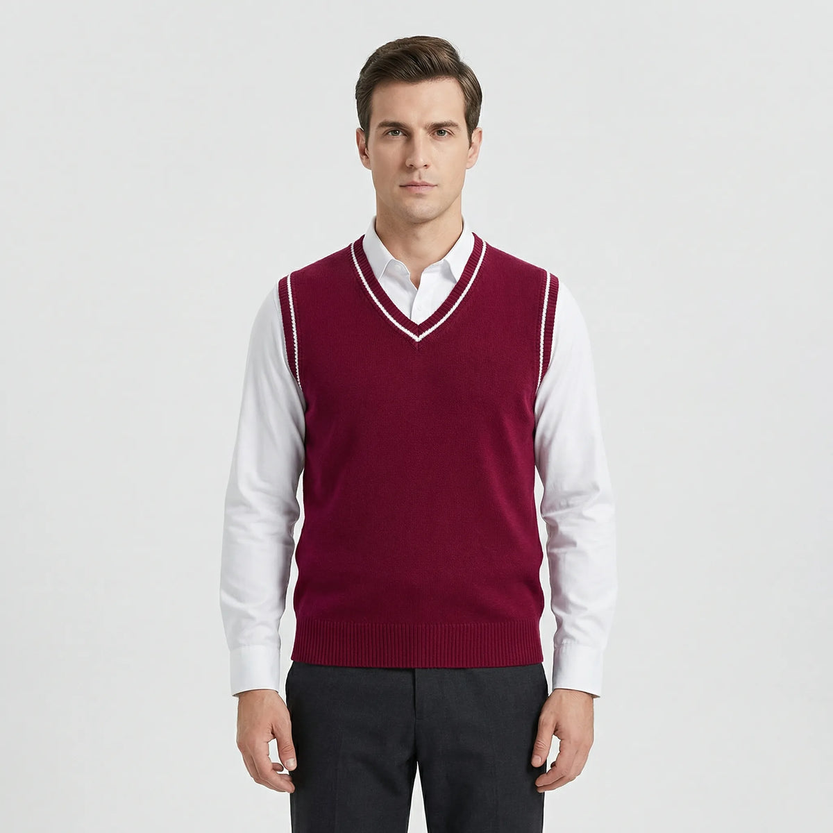 Casual college-stijl gilet – Liva