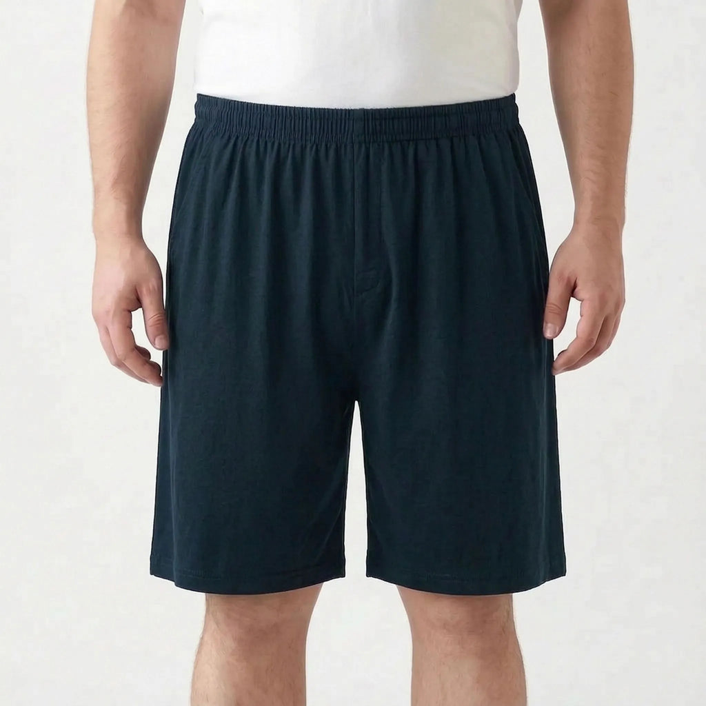 Casual elastische slaapshorts voor heren