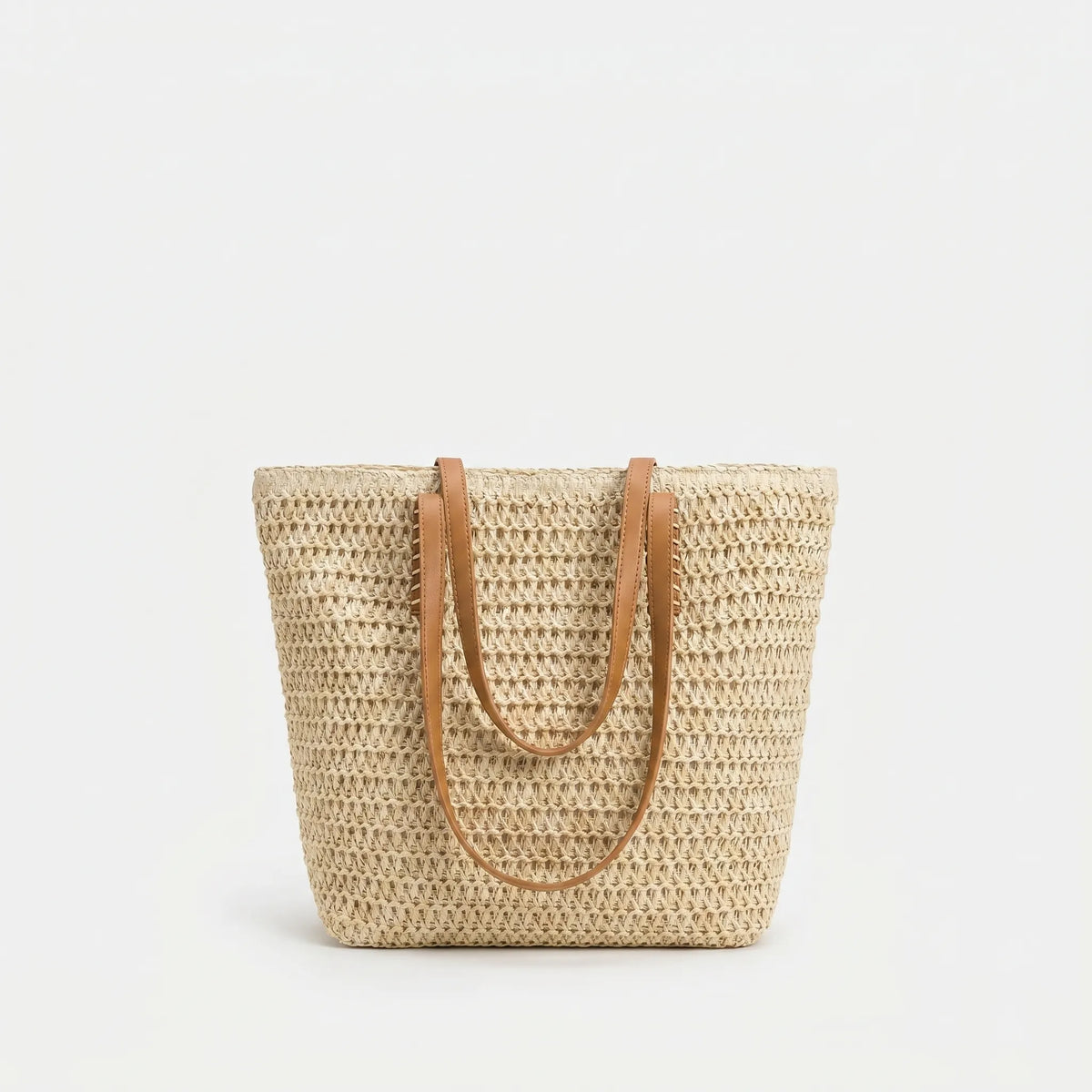 Casual gevlochten tas voor de zomer