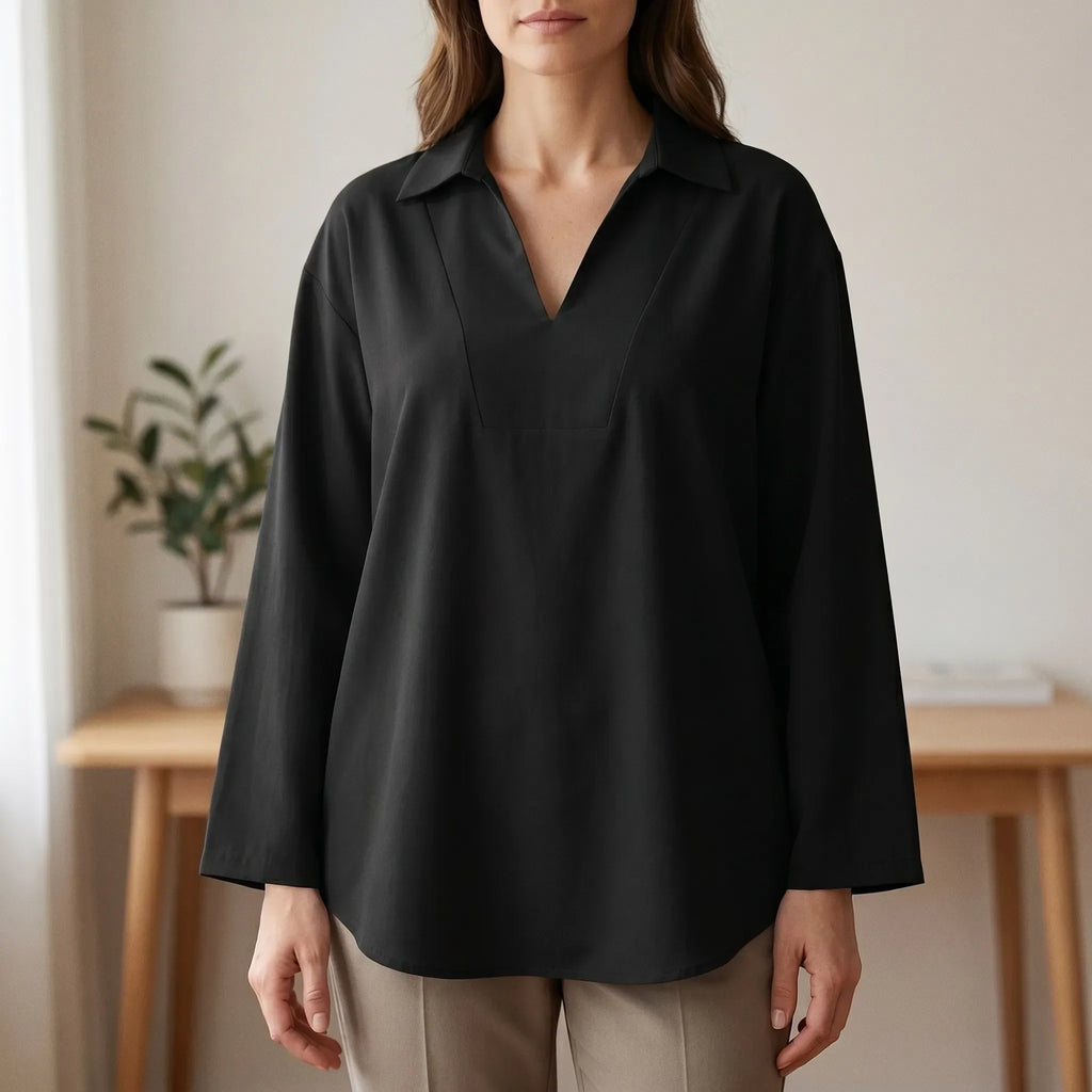 Casual hoog-laag tuniektop