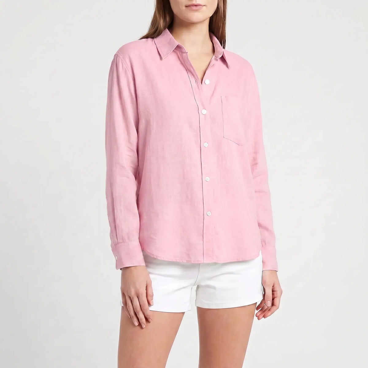 Casual blouse met lange mouwen