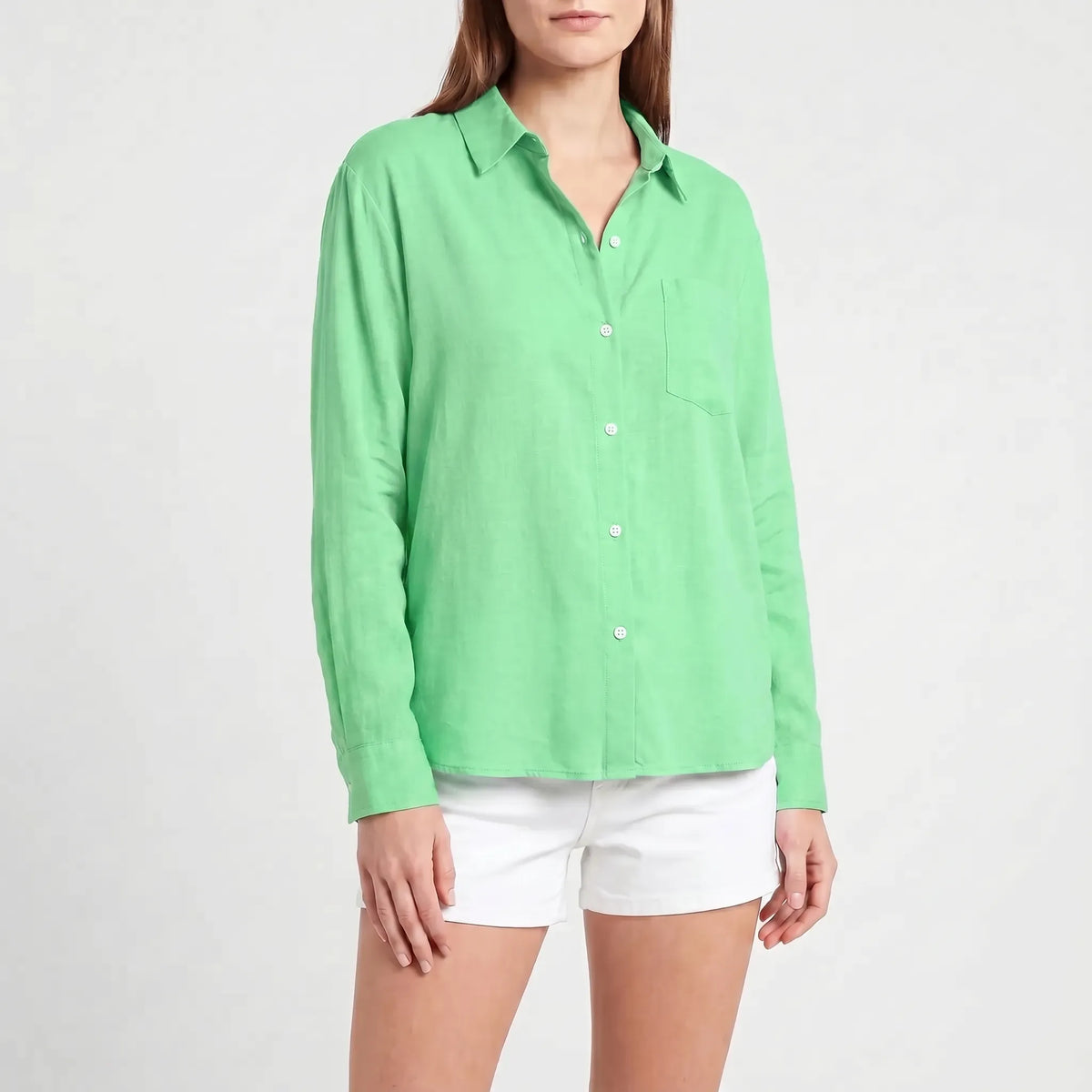Casual blouse met lange mouwen — afbeelding 8