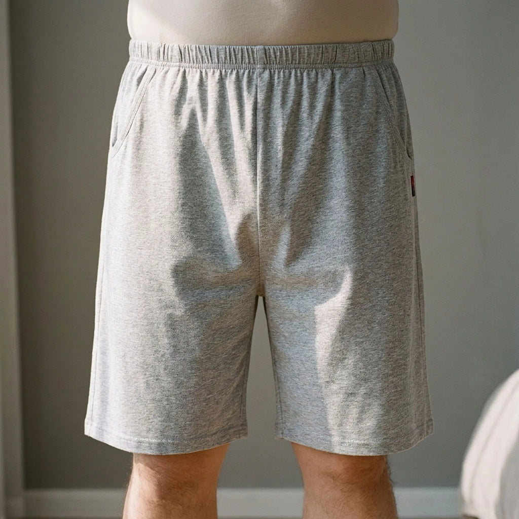 Casual pyjamashorts voor heren