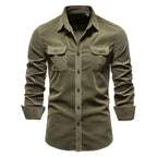 Casual herenshirt met een relaxte pasvorm — afbeelding 6