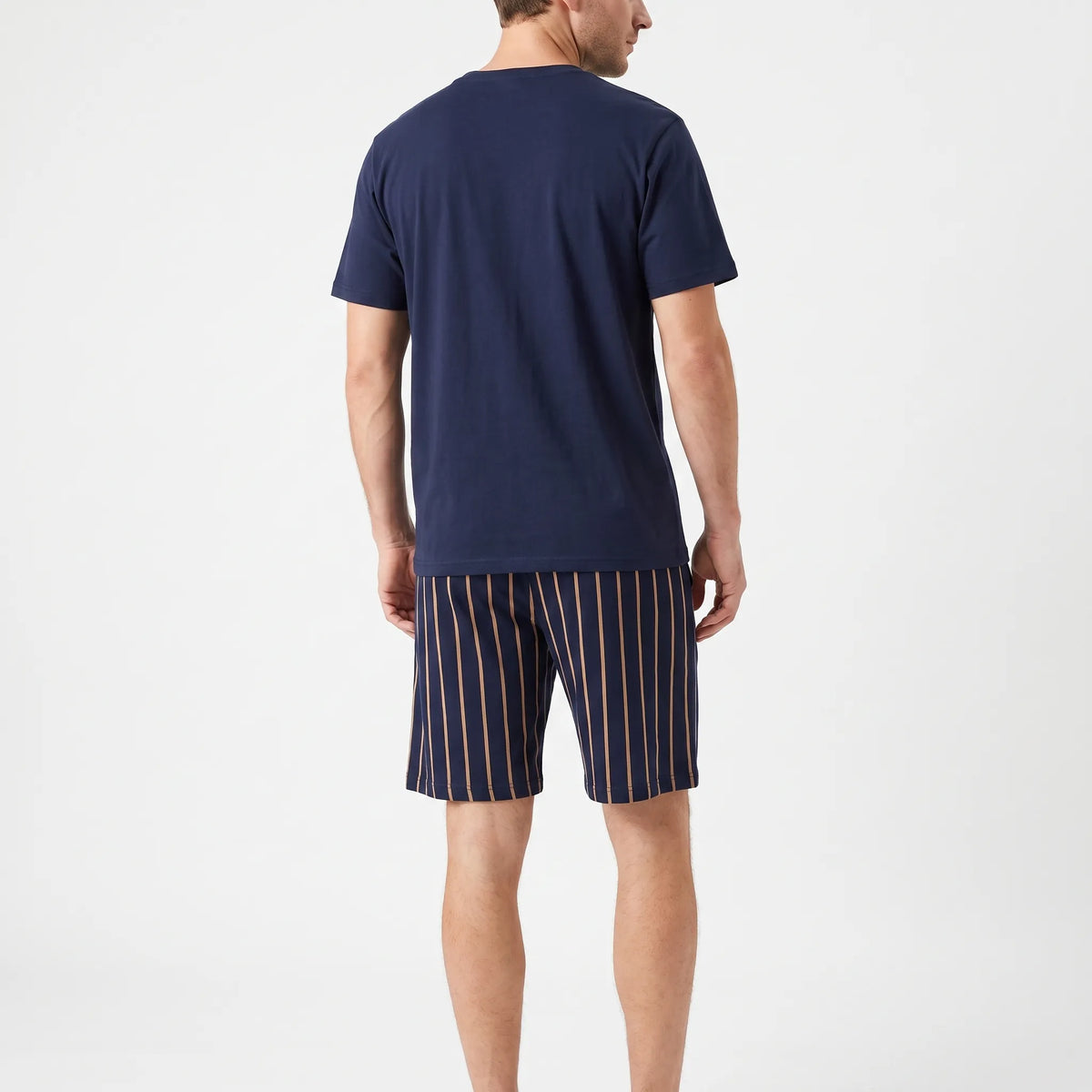Casual korte pyjama-set voor heren
