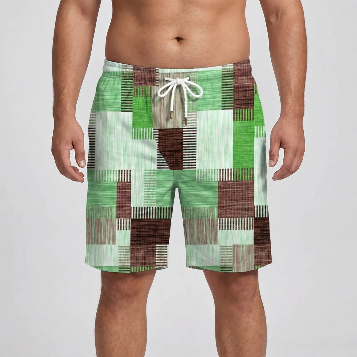 Casual strandshorts voor heren in grote maten