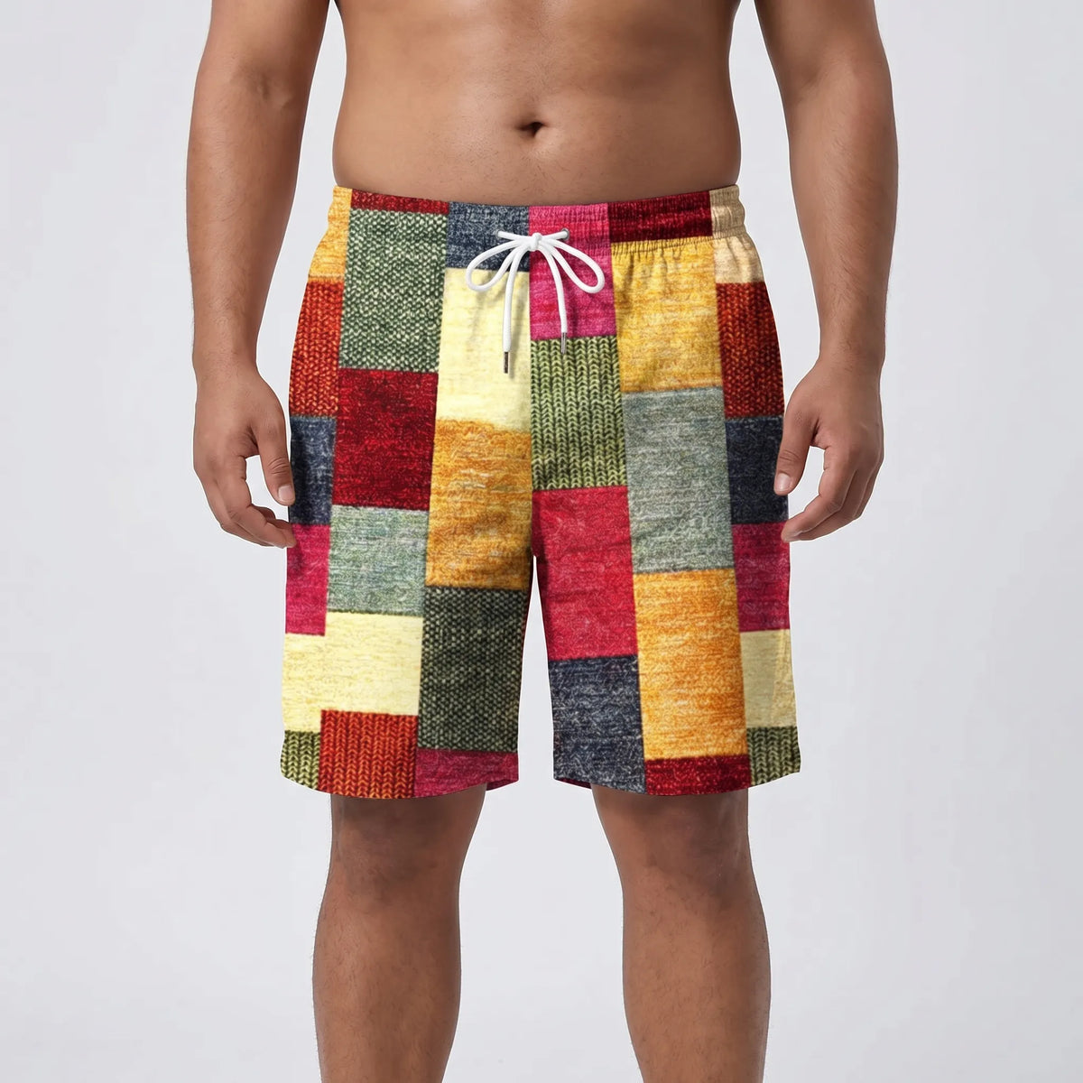 Casual strandshorts voor heren in grote maten