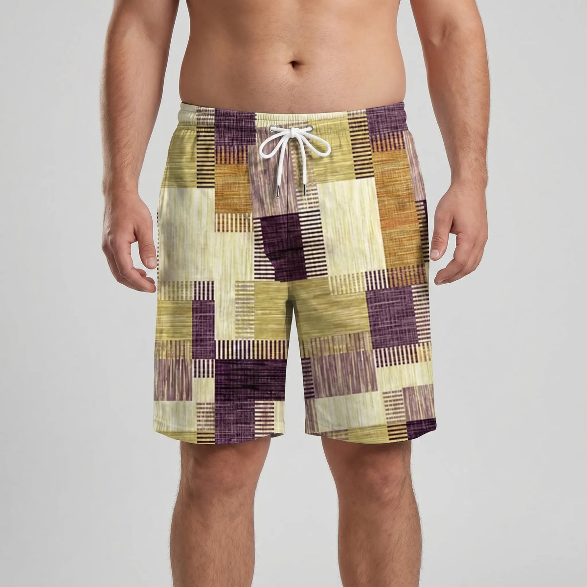 Casual strandshorts voor heren in grote maten