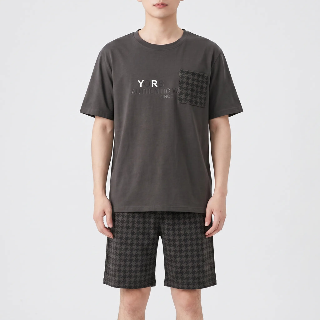 Casual pyjama shortset