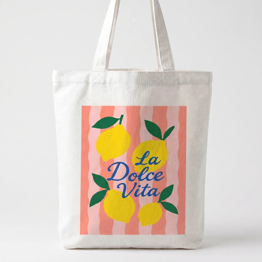 Casual schoudertas met print