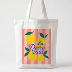 Casual schoudertas met print