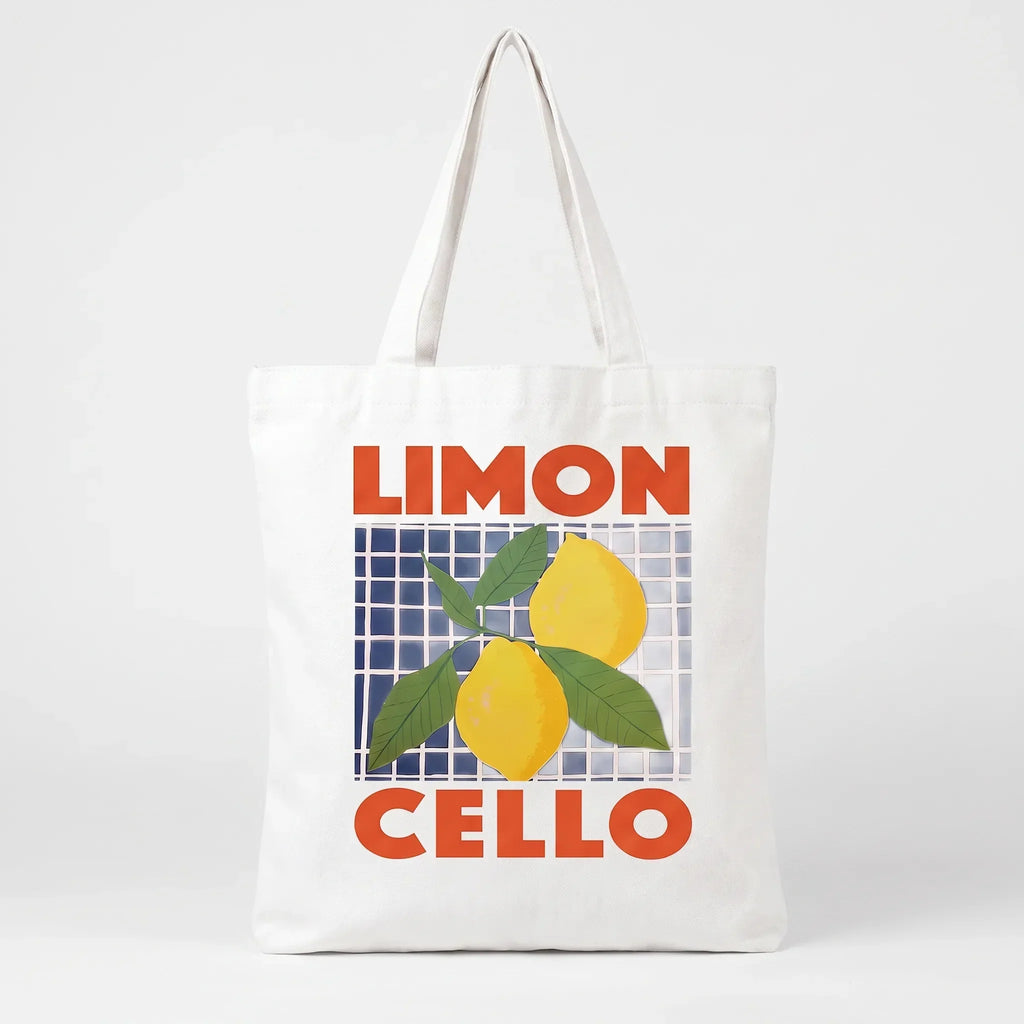 Casual schoudertas met print