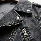 Casual jeansvest met zakken