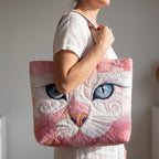Casual tote tas met print