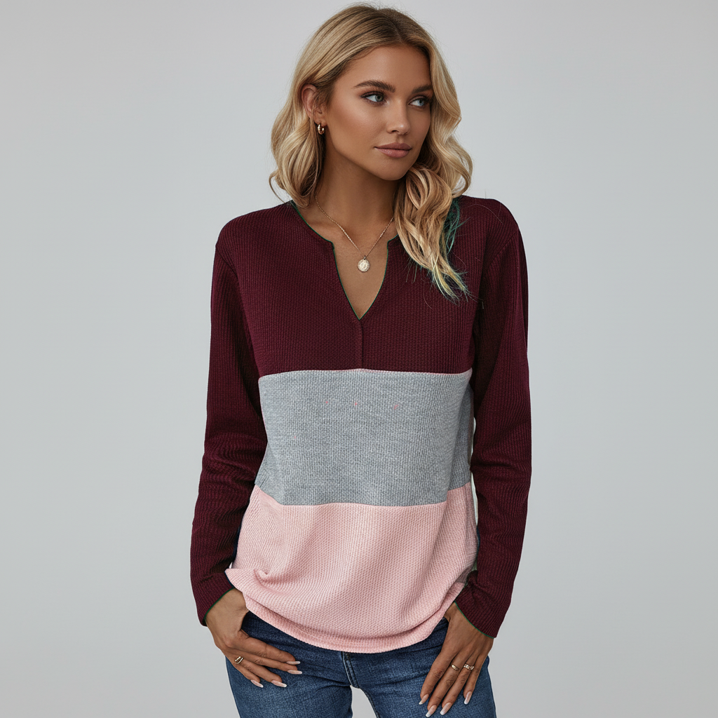 Casual V-hals trui