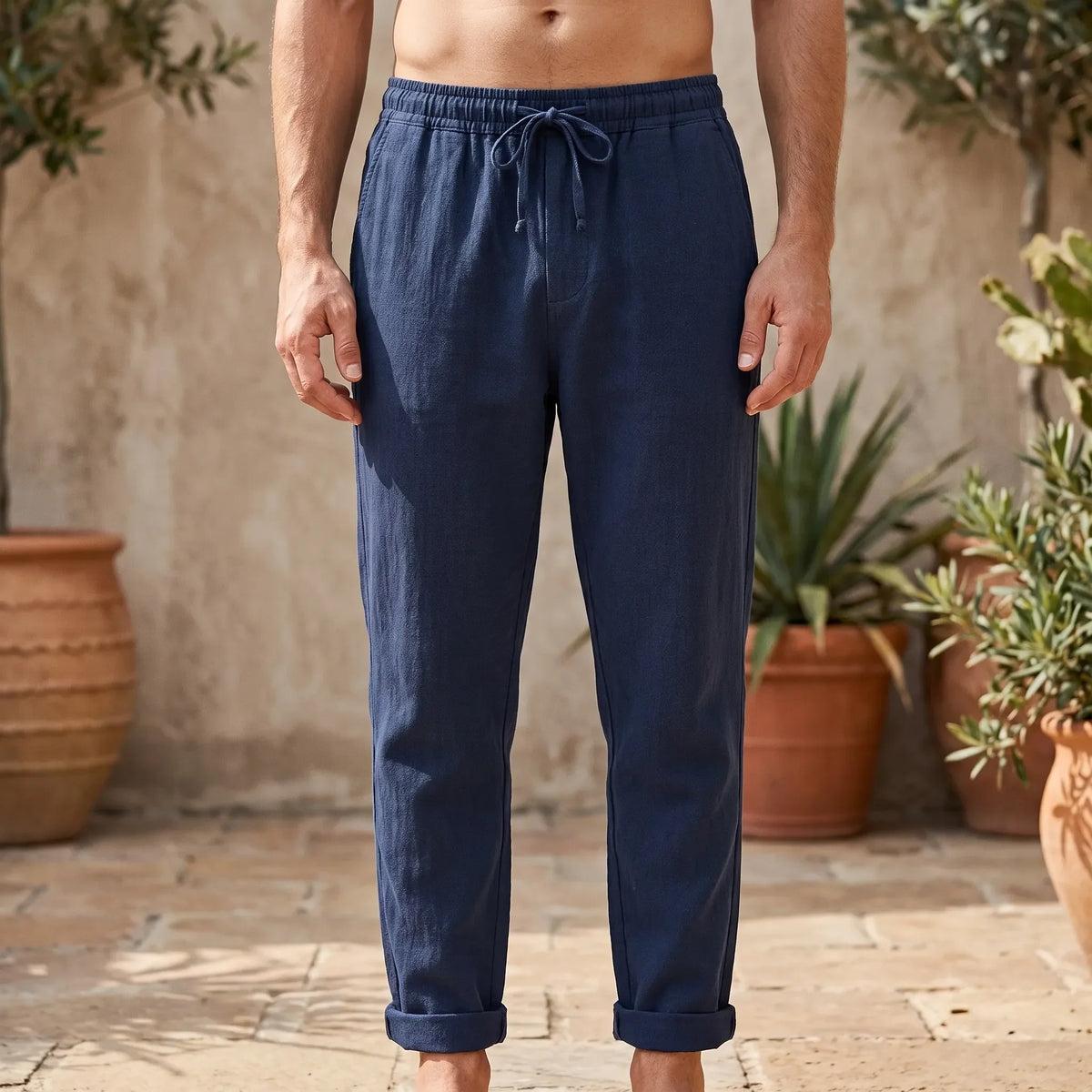 Casual zomerbroek voor heren – Liva