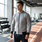 Casual jacket met mouwrits — afbeelding 9