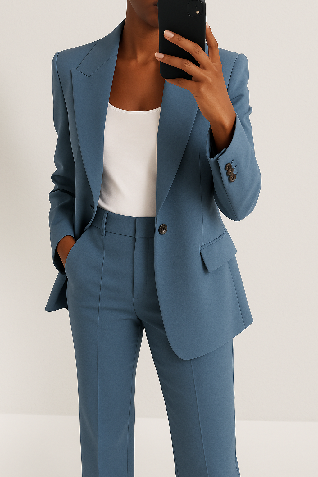 Abra | Damespak met blazer en broek