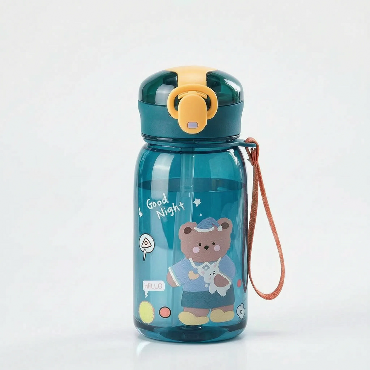 Drinkfles met rietje voor kinderen