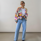Chunky gebreide cardigan