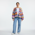 Chunky gebreide cardigan