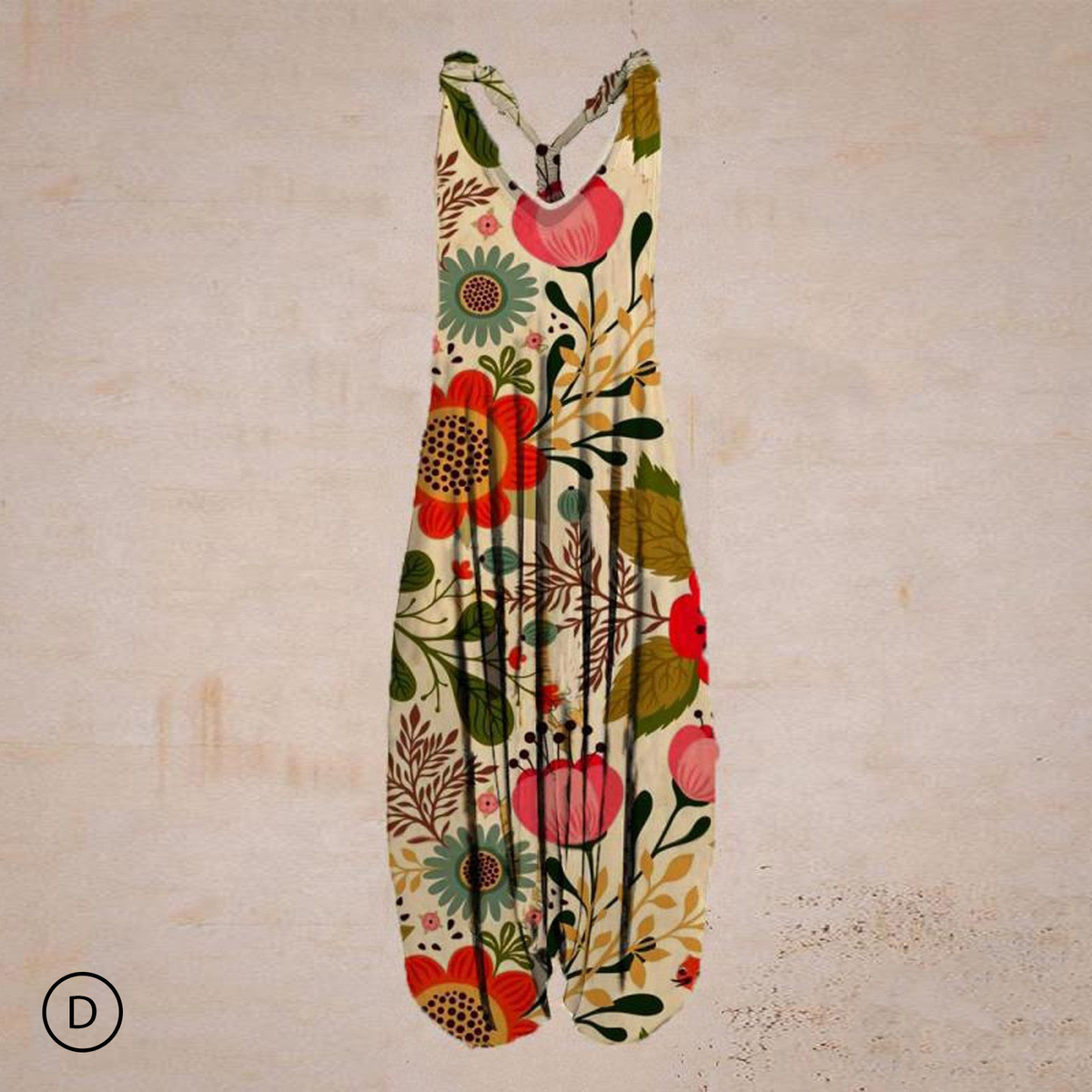 Losvallende damesjumpsuit