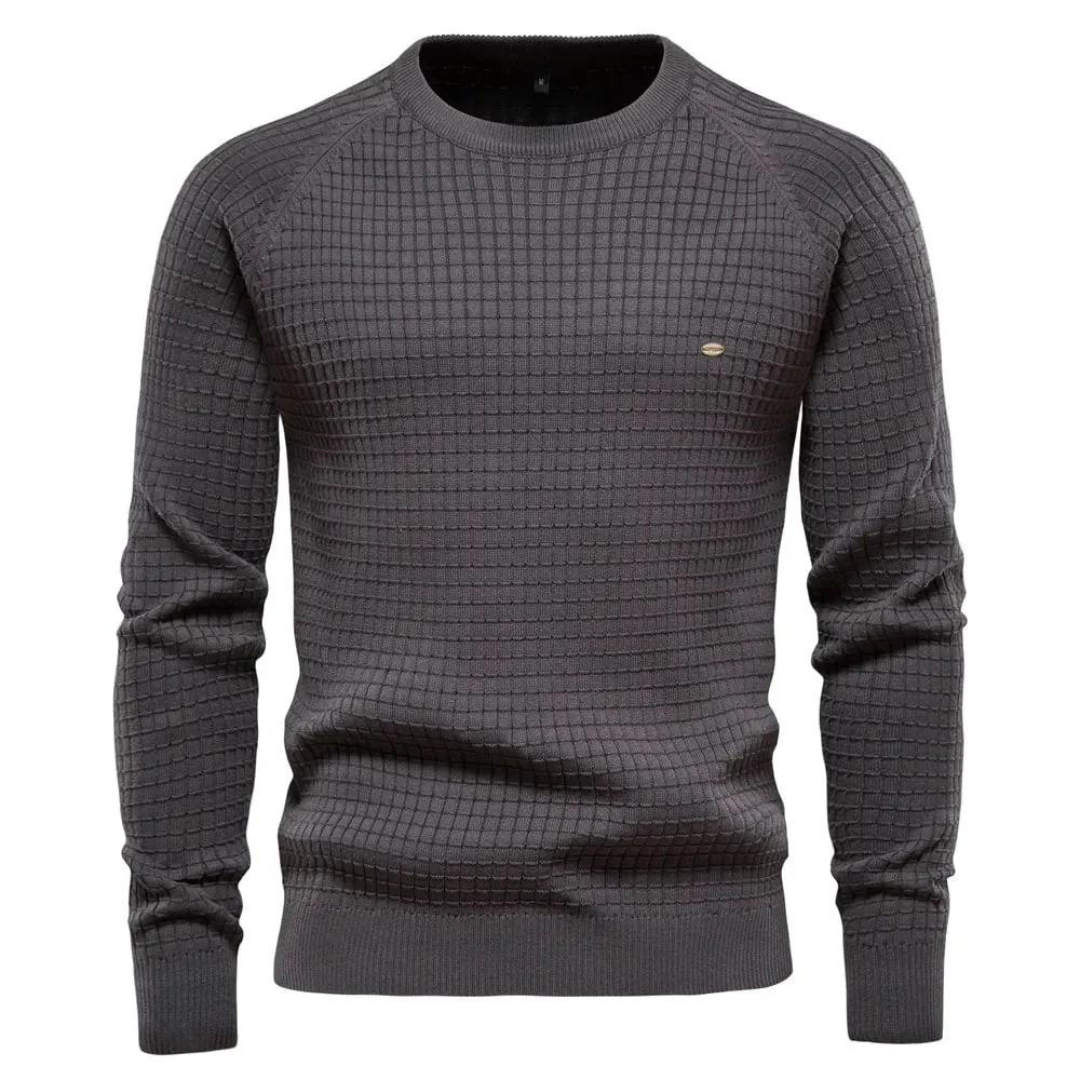 Heren trui met ronde hals