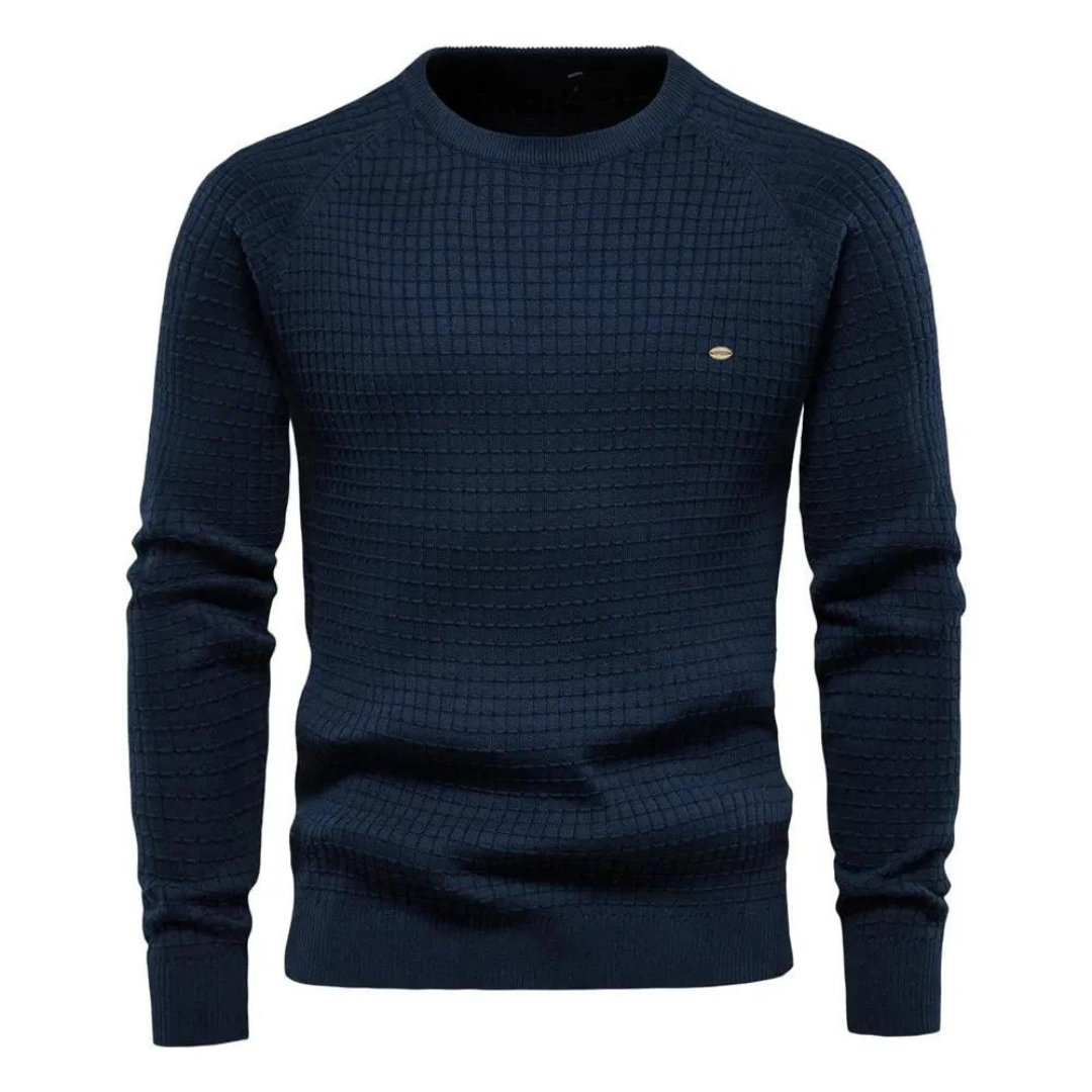 Heren trui met ronde hals