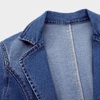 Denim blazer